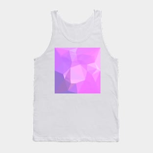 Medium Orchid Abstract Low Polygon Background Tank Top